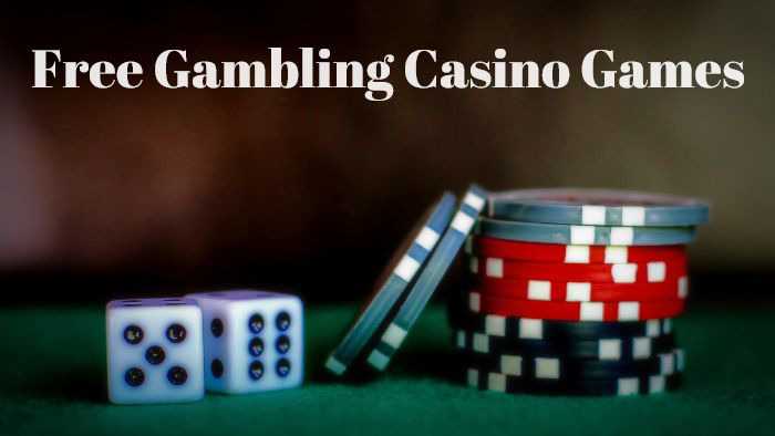 Online free gambling casino games: you can win even if there is no money now
